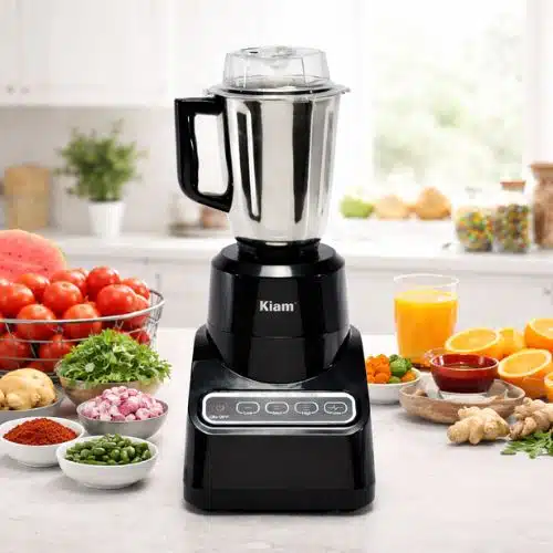 Kiam Commercial Grade Electric Mixer Grinder 3 Jar System