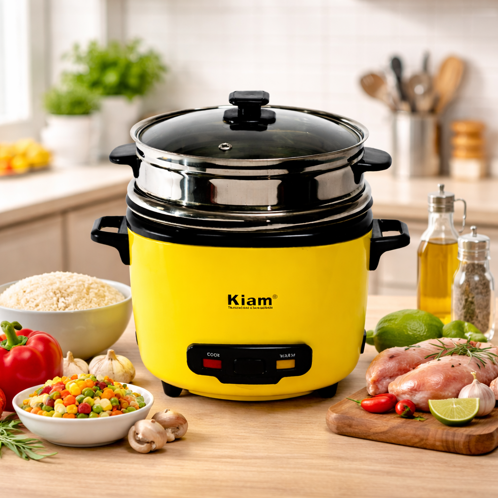 Deluxe Electric Rice Cooker 2.8L