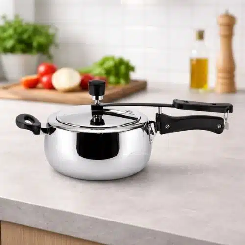 Tri-Ply Stainless Steel Pressure Cooker