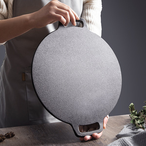 Round Cast Iron Baking Cookie Dosa Tawa Roti Pan