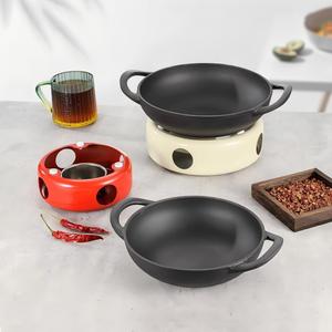 Commercial Cast-iron Wok Stir-fry Pan