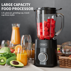 Ranbem 1500ml Electric Table Blender 2-Speed Pure Copper Motor