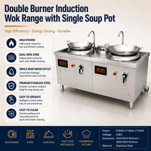 Commercial Wok Range for Restaurant Kitchens