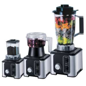 Household Manufactured Stainless Steel 3 In 1 Juicer Blender Electric Blender